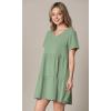 imageLock and Love Womens Summer Tunic Dress V Neck Casual Loose Flowy Swing Shift DressWdr2354sage
