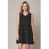 imageLock and Love Womens Summer Tunic Dress V Neck Casual Loose Flowy Swing Shift DressWdr2357blackpolka