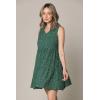 imageLock and Love Womens Summer Tunic Dress V Neck Casual Loose Flowy Swing Shift DressWdr2357greenpolka