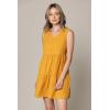 imageLock and Love Womens Summer Tunic Dress V Neck Casual Loose Flowy Swing Shift DressWdr2357mustardpolka