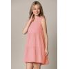 imageLock and Love Womens Summer Tunic Dress V Neck Casual Loose Flowy Swing Shift DressWdr2357pink