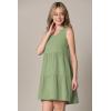 imageLock and Love Womens Summer Tunic Dress V Neck Casual Loose Flowy Swing Shift DressWdr2357sage