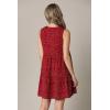 imageLock and Love Womens Summer Tunic Dress V Neck Casual Loose Flowy Swing Shift DressWdr2357winepolka