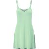 imageLock and Love Womens V Neck Spaghetti Strap Cami Tunic Short Slip Dress  Made in USAWdr1090mint