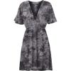imageLock and Love Womens Short Sleeve Kimono Style Deep V Neck Casual Summer Dress S3XL Plus SizeWdr2386black