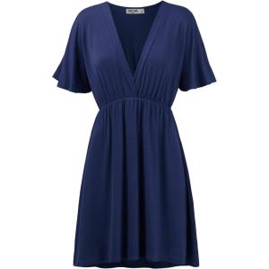 imageLock and Love Womens Short Sleeve Kimono Style Deep V Neck Casual Summer Dress S3XL Plus SizeWdr1338navy