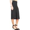 imageLL Womens Knit Culottes Pant  Made in USAWb876black
