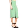 imageLL Womens Knit Culottes Pant  Made in USAWb876mint