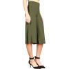 imageLL Womens Knit Culottes Pant  Made in USAWb876olive