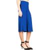 imageLL Womens Knit Culottes Pant  Made in USAWb876royalbrite