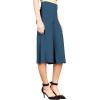 imageLL Womens Knit Culottes Pant  Made in USAWb876teal