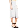 imageLL Womens Knit Culottes Pant  Made in USAWb876white