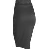 imageLL Womens Scuba Midi Skirt  Made in USAWb700charcoal