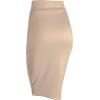 imageLL Womens Scuba Midi Skirt  Made in USAWb700khaki