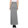 imageLL Womens Wrapped High Low Ruffle Maxi Skirt  Made in USAWb1356hdg