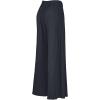 imageLock and Love Womens Pleated Wide Leg Palazzo Maxi Pants with Drawstring or Elastic BandWb1485ashcharcoal