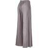 imageLock and Love Womens Pleated Wide Leg Palazzo Maxi Pants with Drawstring or Elastic BandWb1485grey