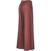 imageLock and Love Womens Pleated Wide Leg Palazzo Maxi Pants with Drawstring or Elastic BandWb1485marsala