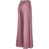 imageLock and Love Womens Pleated Wide Leg Palazzo Maxi Pants with Drawstring or Elastic BandWb1485mauve