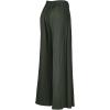 imageLock and Love Womens Pleated Wide Leg Palazzo Maxi Pants with Drawstring or Elastic BandWb1485olive