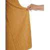 imageLock and Love Womens Pleated Wide Leg Palazzo Maxi Pants with Drawstring or Elastic BandWb1795desert