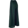 imageLock and Love Womens Pleated Wide Leg Palazzo Maxi Pants with Drawstring or Elastic BandWb1795green