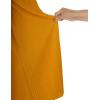 imageLock and Love Womens Pleated Wide Leg Palazzo Maxi Pants with Drawstring or Elastic BandWb1795mustard