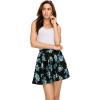 imageWomens Versatile Stretchy Flared Casual Skater Skirt  Made in USA