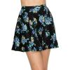 imageWomens Versatile Stretchy Flared Casual Skater Skirt  Made in USA