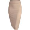imageLL Womens Scuba Midi Skirt  Made in USAWb700khaki