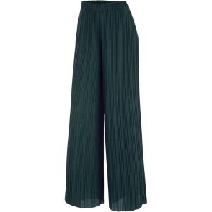 imageLock and Love Womens Pleated Wide Leg Palazzo Maxi Pants with Drawstring or Elastic BandWb1795green