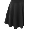imageLL Womens Flirty Flare Skirt  Made in USAWb829black