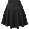 imageLL Womens Flirty Flare Skirt  Made in USAWb829black