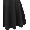 imageLL Womens Flirty Flare Skirt  Made in USAWb829black