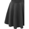 imageLL Womens Flirty Flare Skirt  Made in USAWb829charcoal