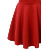 imageLL Womens Flirty Flare Skirt  Made in USAWb829red