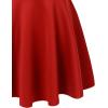 imageLL Womens Flirty Flare Skirt  Made in USAWb829red