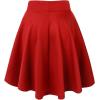 imageLL Womens Flirty Flare Skirt  Made in USAWb829red