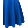 imageLL Womens Flirty Flare Skirt  Made in USAWb829royalbrite