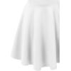 imageLL Womens Flirty Flare Skirt  Made in USAWb829white
