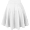imageLL Womens Flirty Flare Skirt  Made in USAWb829white