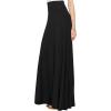imageLock and Love Womens Casual Comfy Stylish High Waist Flare Long Maxi Skirt  Available in Print ampamp Solid OptionsWb1434black