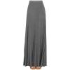 imageLock and Love Womens Casual Comfy Stylish High Waist Flare Long Maxi Skirt  Available in Print ampamp Solid OptionsWb1434heatherdarkgrey