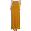 imageLock and Love Womens Casual Comfy Stylish High Waist Flare Long Maxi Skirt  Available in Print ampamp Solid OptionsWb1434mustard