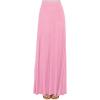 imageLock and Love Womens Casual Comfy Stylish High Waist Flare Long Maxi Skirt  Available in Print ampamp Solid OptionsWb1434pink
