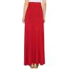 imageLock and Love Womens Casual Comfy Stylish High Waist Flare Long Maxi Skirt  Available in Print ampamp Solid OptionsWb1434red