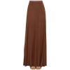 imageLock and Love Womens Casual Comfy Stylish High Waist Flare Long Maxi Skirt  Available in Print ampamp Solid OptionsWb1434rust
