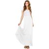 imageLock and Love Womens Casual Comfy Stylish High Waist Flare Long Maxi Skirt  Available in Print ampamp Solid OptionsWb1434white