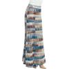 imageLock and Love Womens Casual Comfy Stylish High Waist Flare Long Maxi Skirt  Available in Print ampamp Solid OptionsWb1448tealbrown