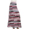 imageLock and Love Womens Casual Comfy Stylish High Waist Flare Long Maxi Skirt  Available in Print ampamp Solid OptionsWb1448wineblack